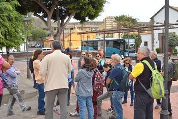 Éxito de la ruta de los árboles de Jinámar organizada por Turcón/TA.